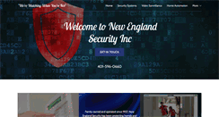 Desktop Screenshot of newenglandsecurityinc.com